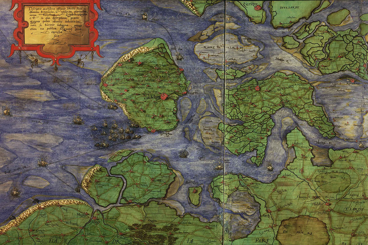 Het Eiland Wulpen En De Verdronken Dorpen Van Zeeland