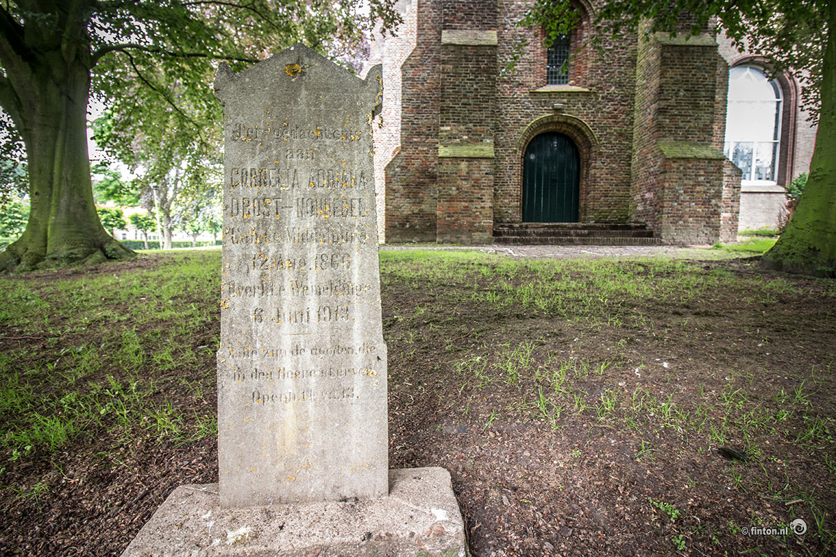 Een Grafsteen In Wemeldinge